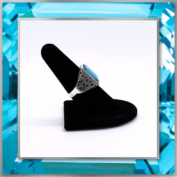 3/$18 - Mens Emerald Cut Ring - Picture 4 of 5